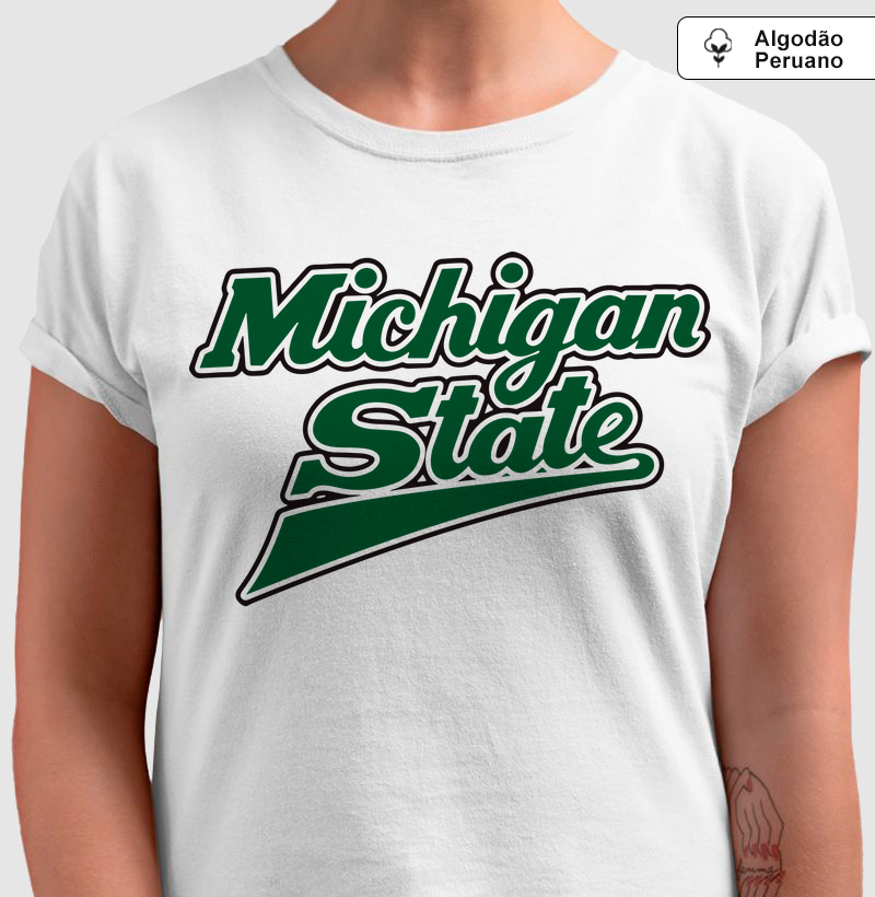 Camiseta Algodão Peruana - Michigan