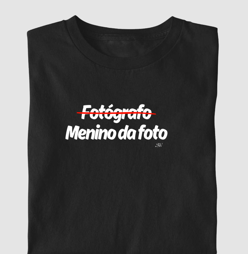 T-shirt | Shutter 20 Fotografia | Fotografo - menino da foto!