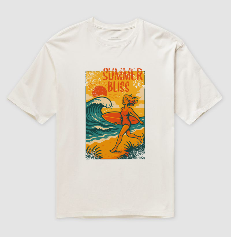 Camiseta Oversized Bliss