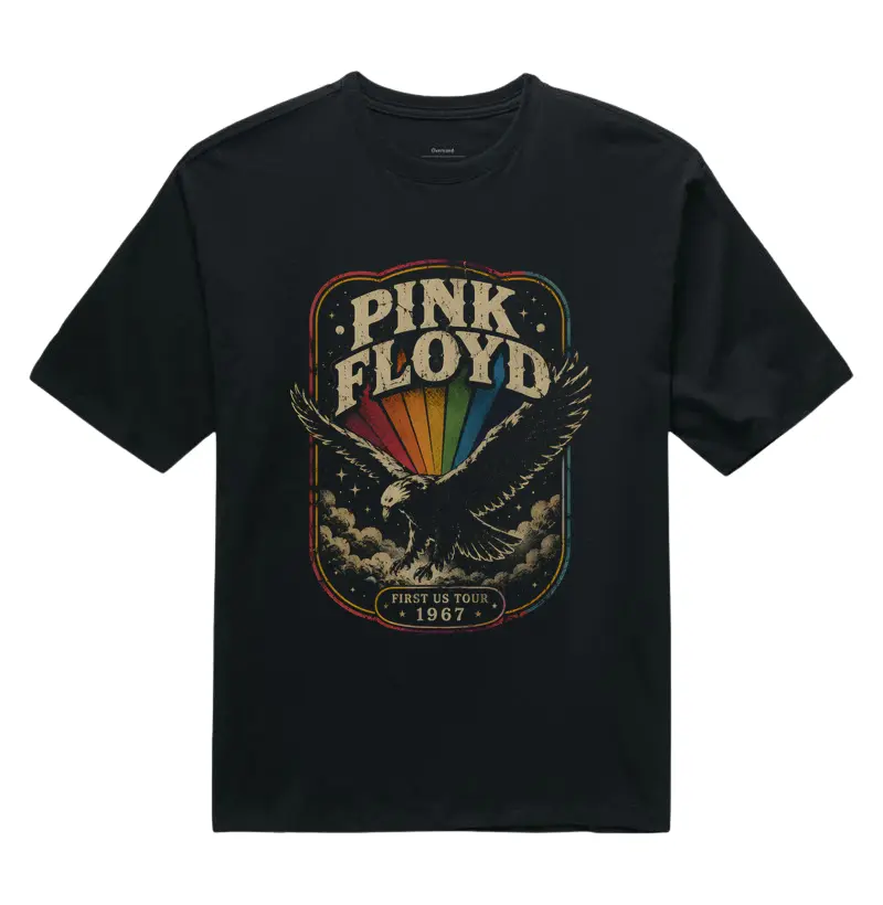 Camiseta Oversized First US Tour 1967