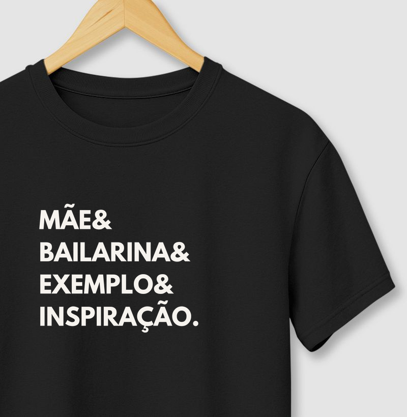 Mãe, bailarina, exemplo, inspiração