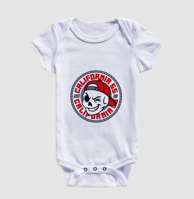 California 55 - Body Infantil - Peito