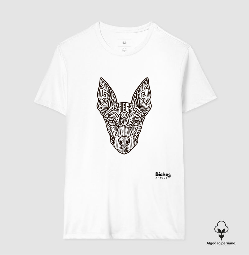 Pinscher - Camiseta Algodão Peruano