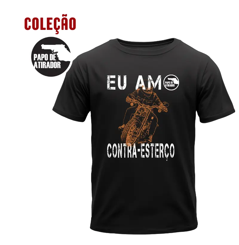 Contra-esterço Love Papo de Atirador