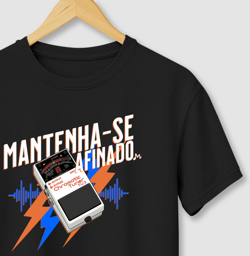 Pedal Afinador "Mantenha-se Afinado"