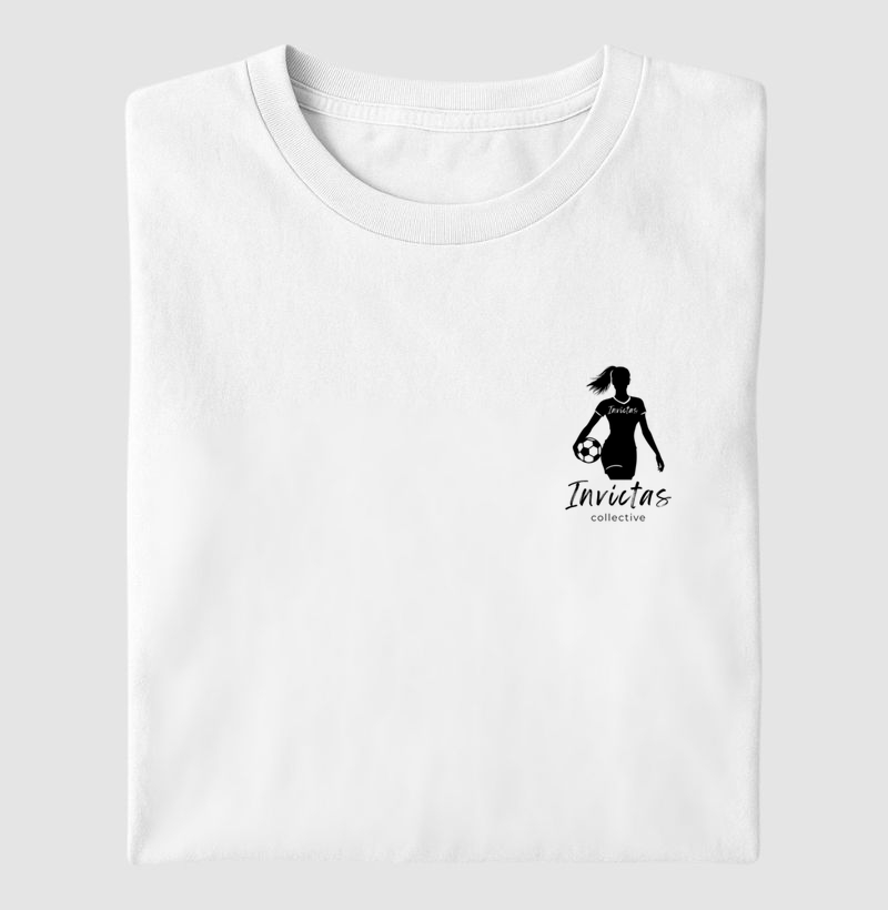 Camiseta Algodão Penteado - Logo Invictas