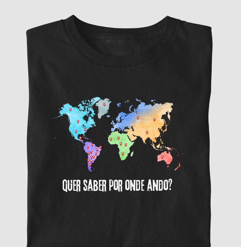 Quer saber por onde eu ando?