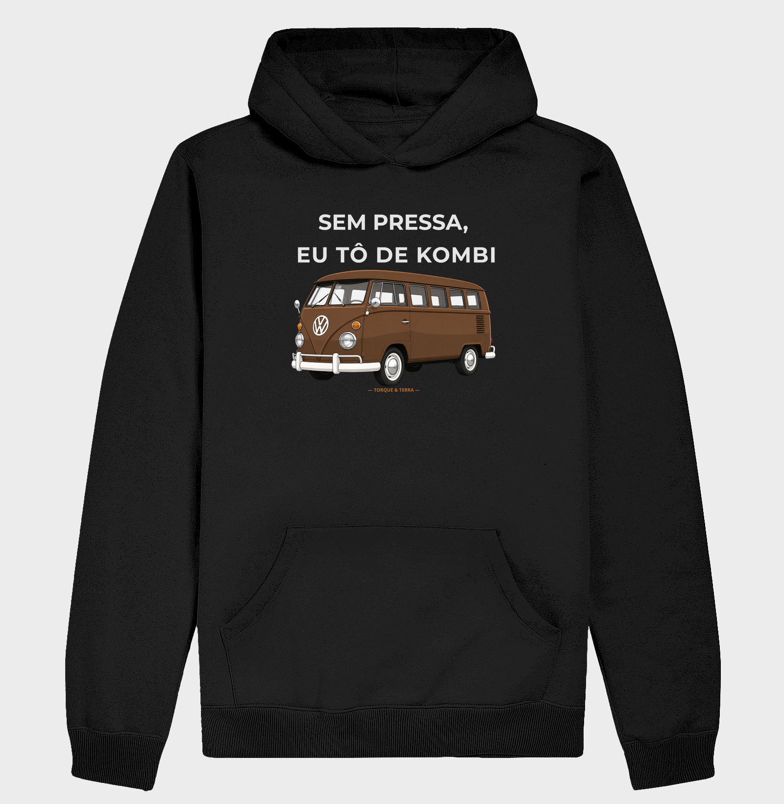 Sem pressa, eu tô de Kombi - Marrom