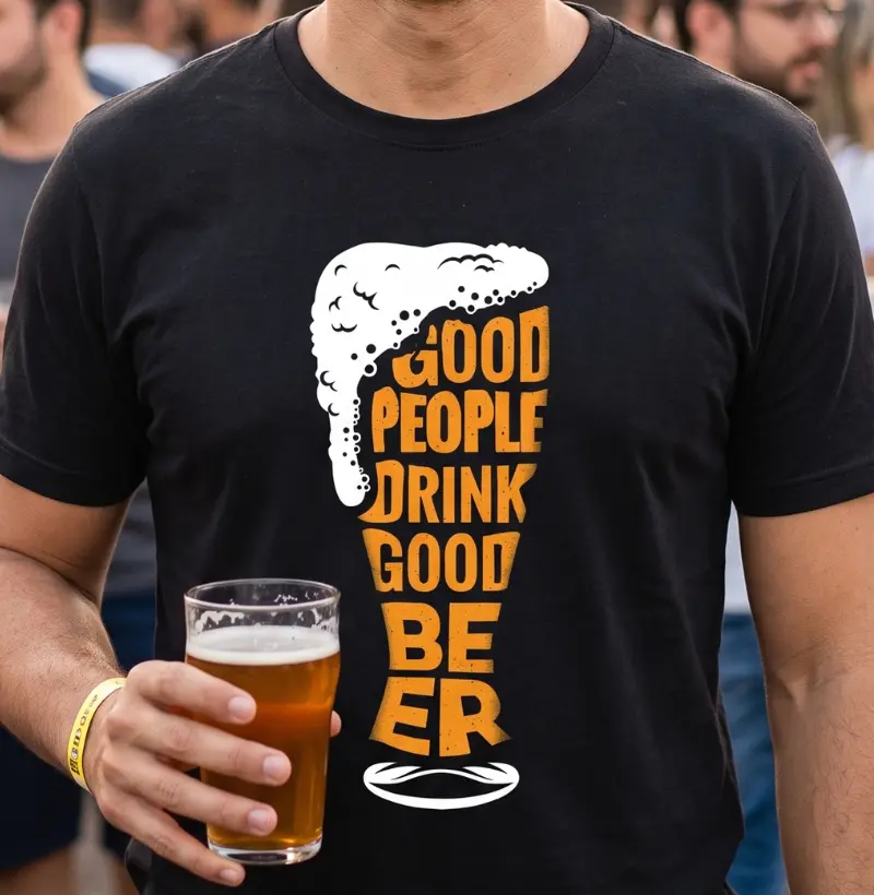 Boas pessoas bebem boas cervejas