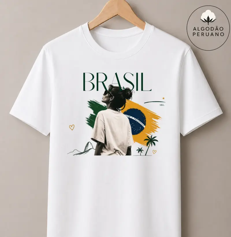 Camiseta Algodão Premium - Raiz Feminina