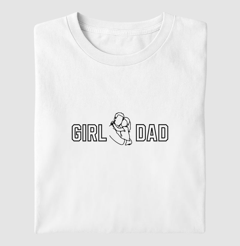 Camiseta Dia dos Pais - Girl dad