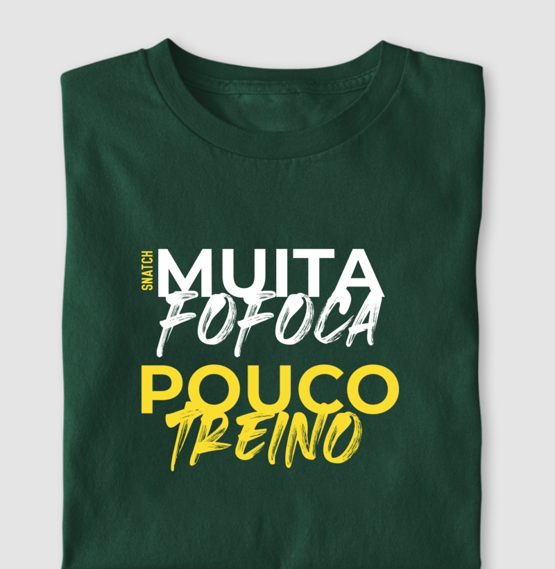 Muita fofoca, pouco treino