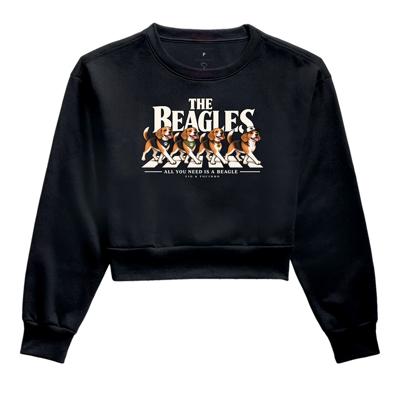 Camiseta Beagle / Pet Lovers | The Beagles - Cropped Moletom