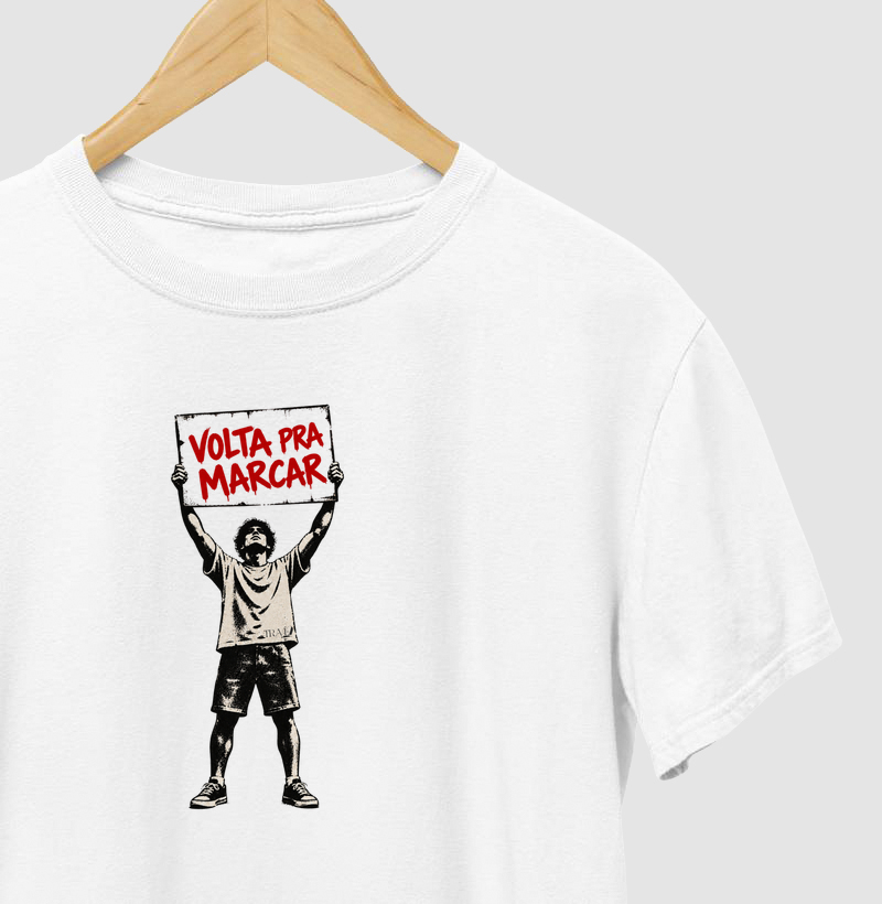 Cartaz: Volta pra Marcar - Camiseta