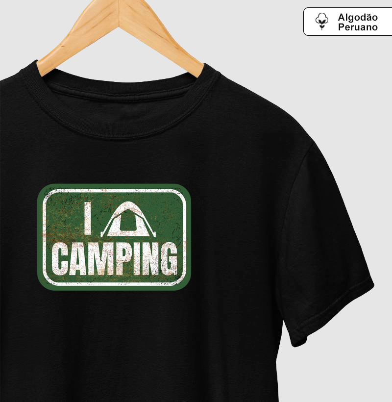 Placa I Love Camping
