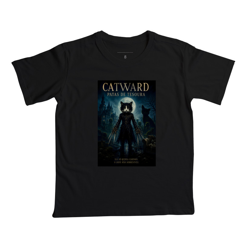 Catward – Patas de Tesoura - Camiseta Infantil