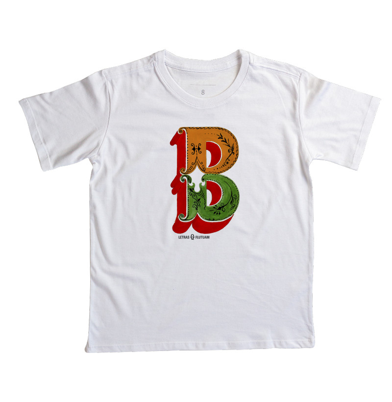 Camiseta Letra B