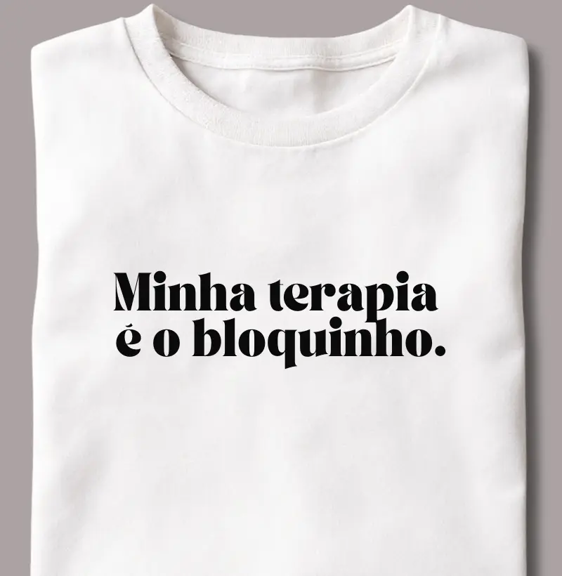 Minha Terapia é o Bloquinho