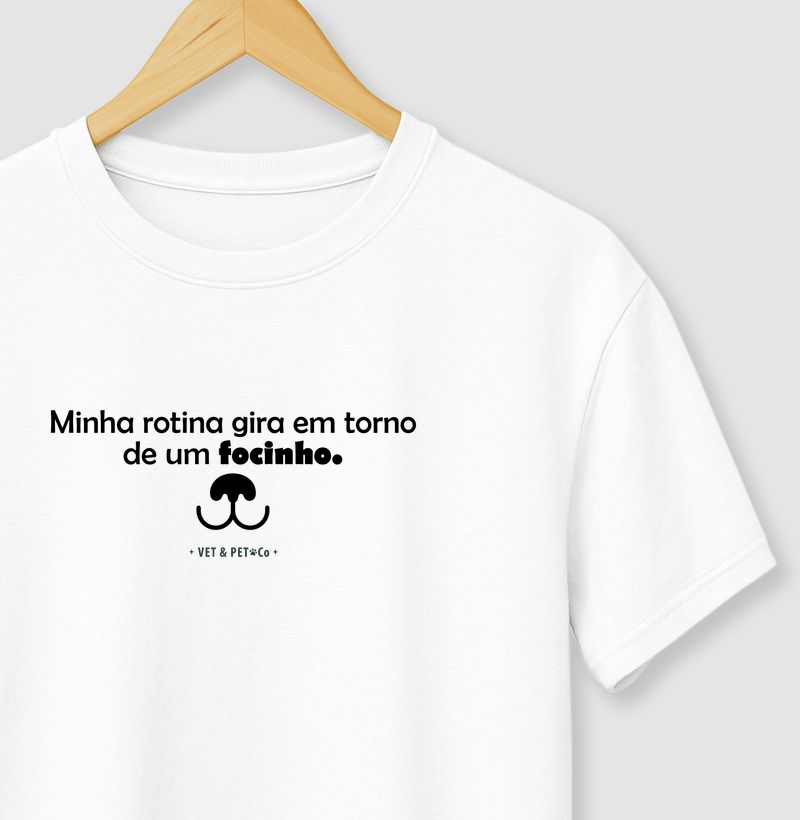 Minha rotina gira em torno de um focinho