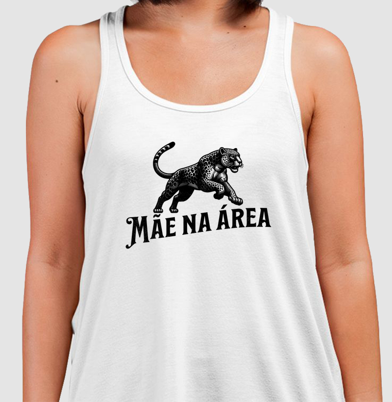 Mãe na área - ilustração preta