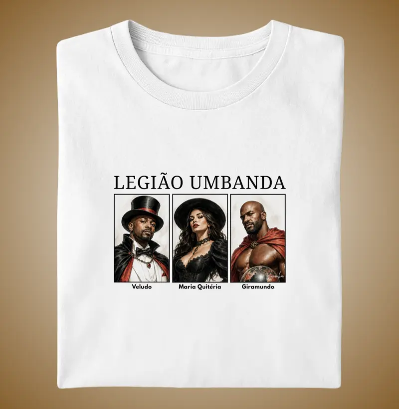 Legião Umbanda Veludo, Quitéria e Giramundo em cores
