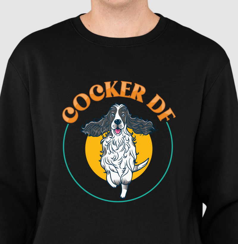 Suéter Moletom Departamento Cocker Spaniel Inglês 