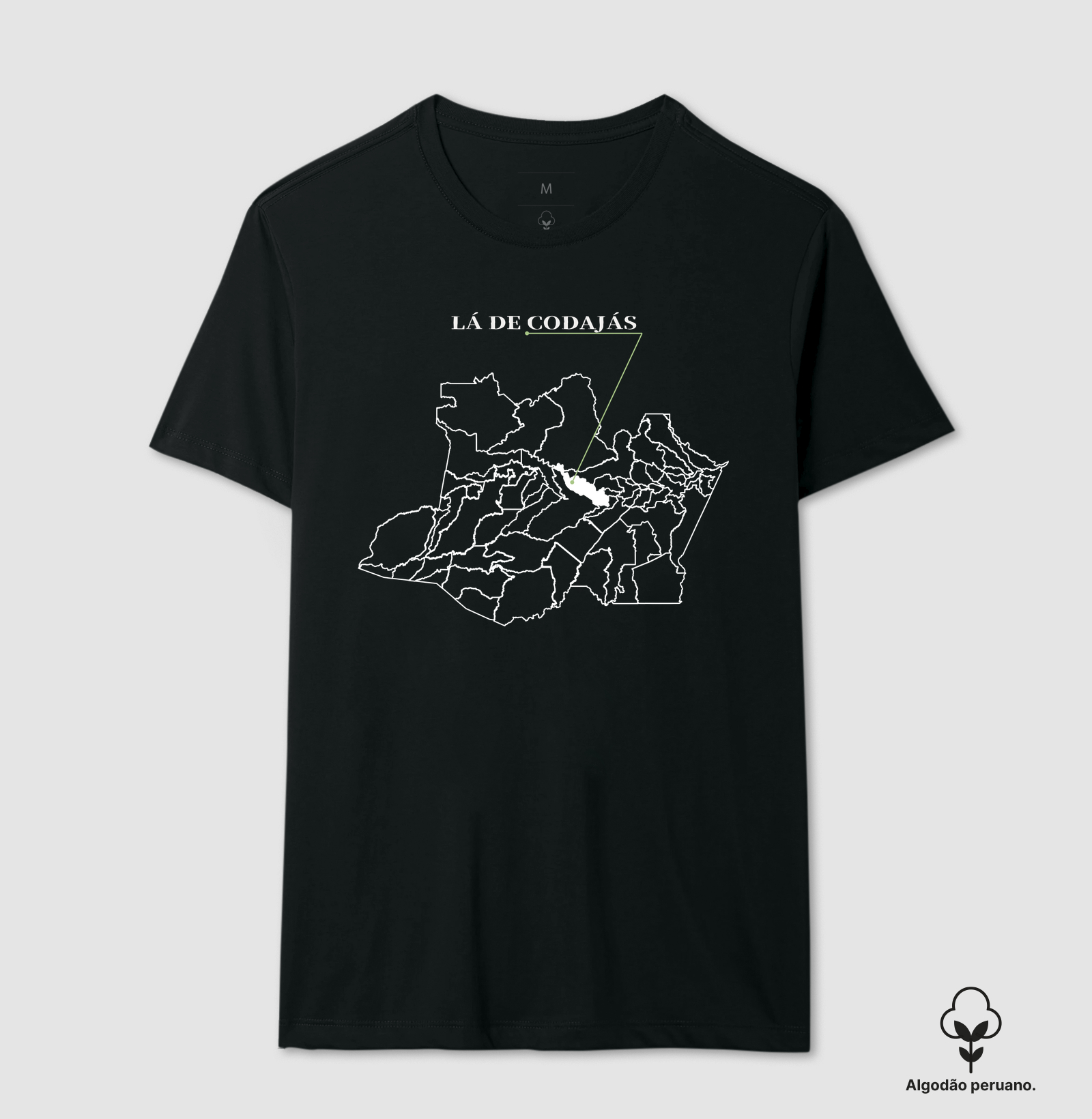 Codajás | Origem AM - Camiseta Algodão Peruano