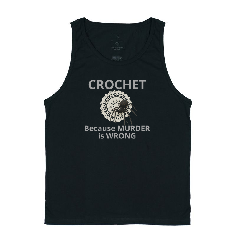 Crochet Because Murder is Wrong