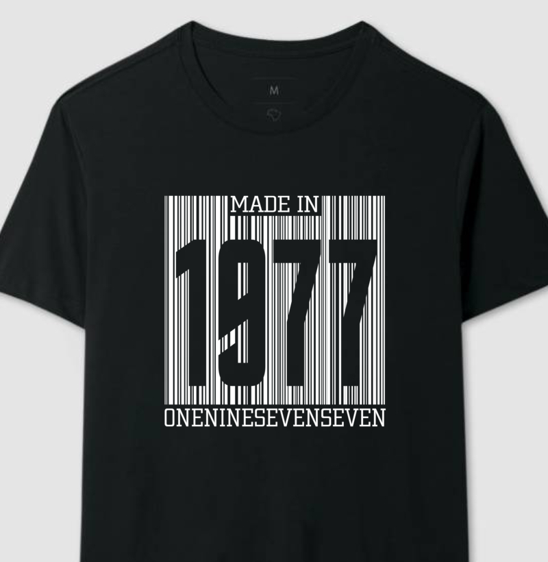 Camisa Made in Barras 1977