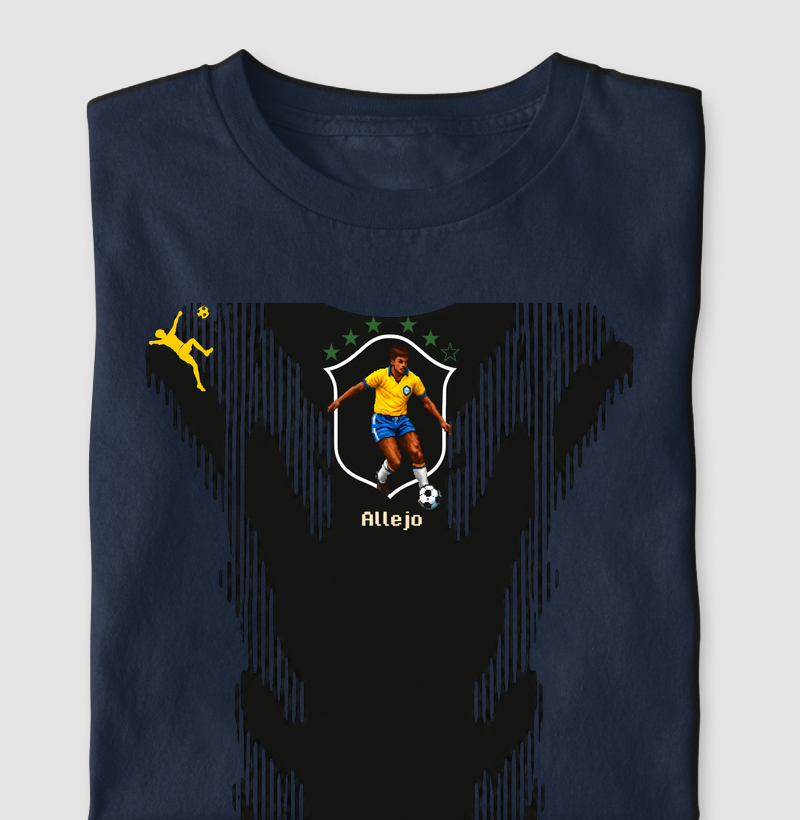 Brasil Hexa Allejo - Uniforme Azul
