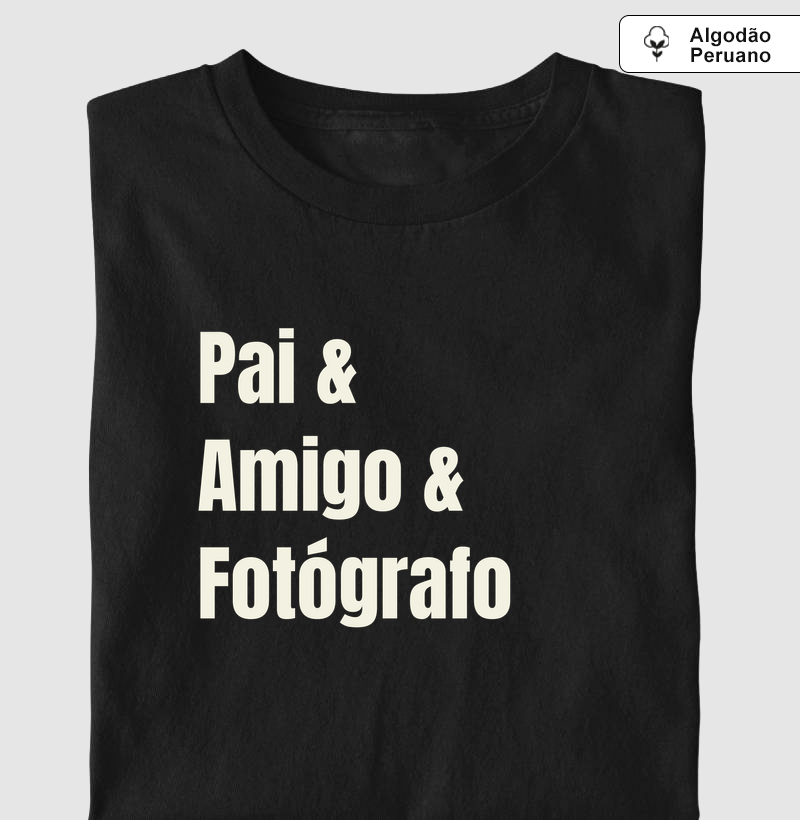 Pai amigo fotógrafo