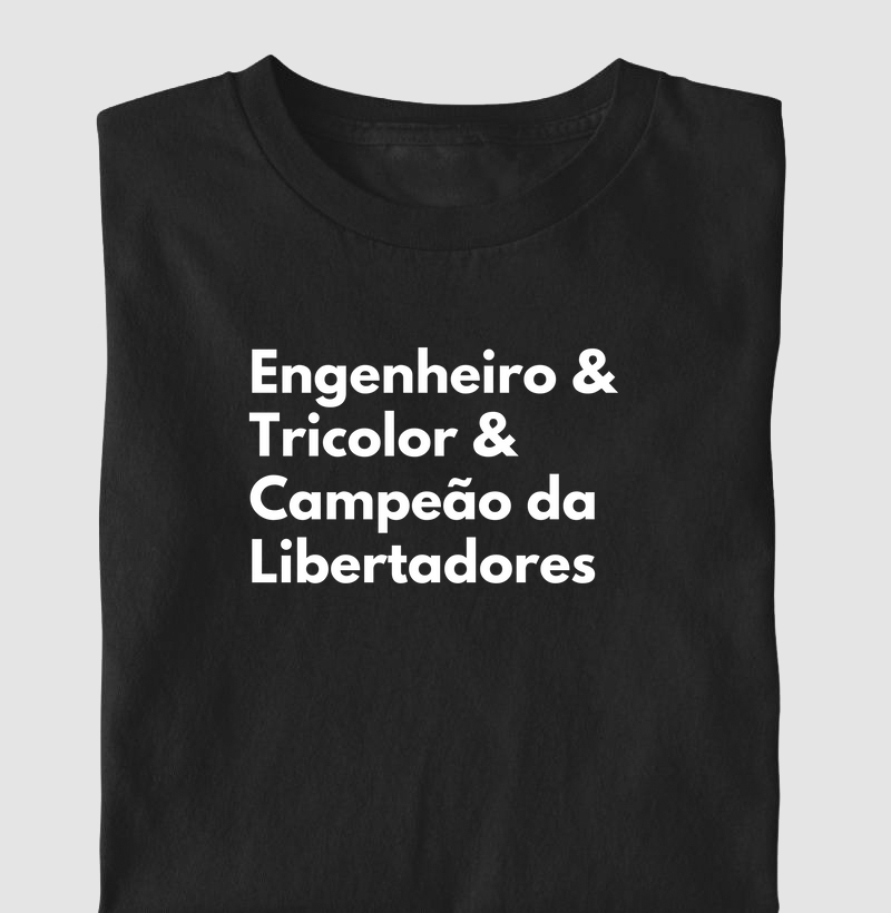 Engenheiro & Tricolor & Campeão da Libertadores