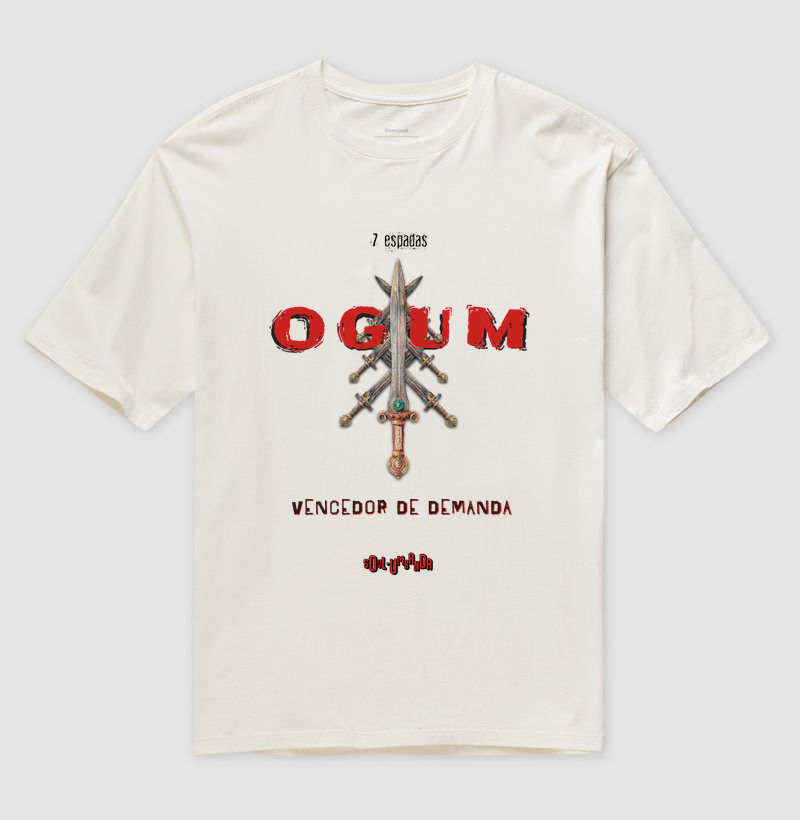oversized OGUM vencedor de demanda unissex