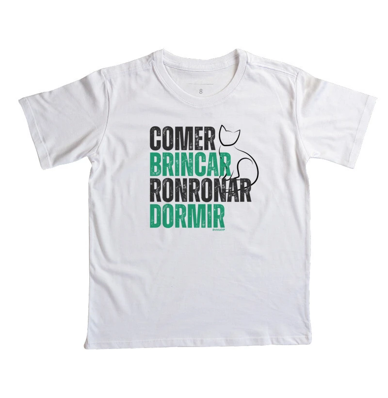 #019 - Comer, Brincar, Ronronar, Dormir - gato