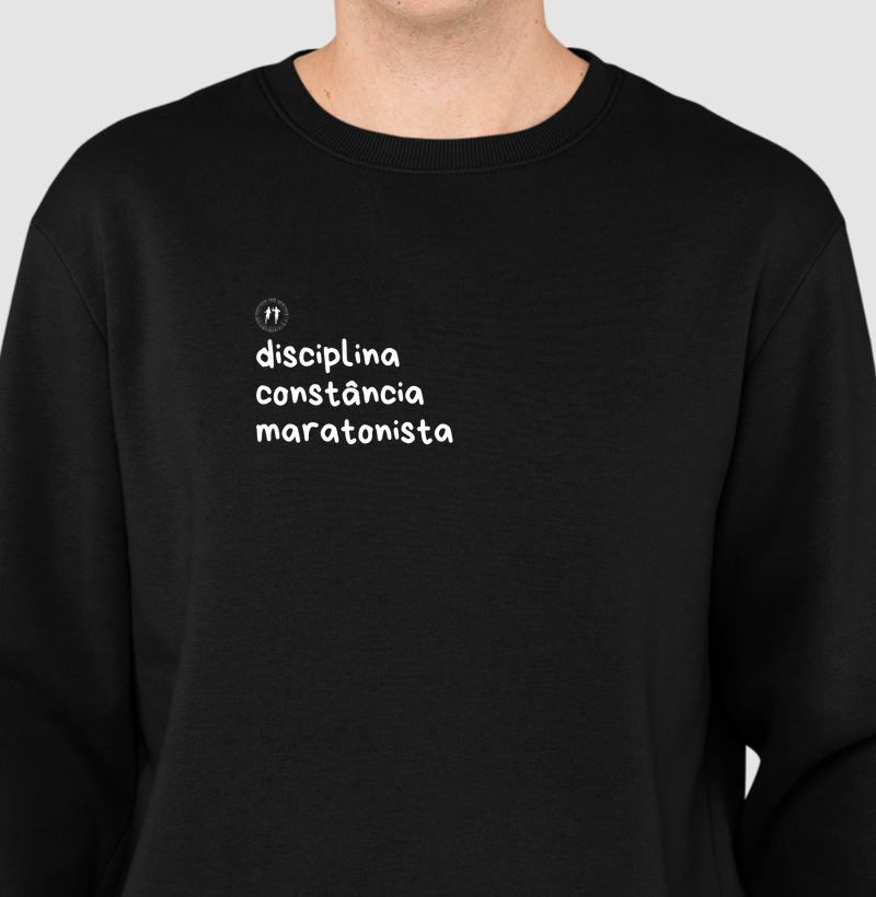 Disciplina, constância, maratonista