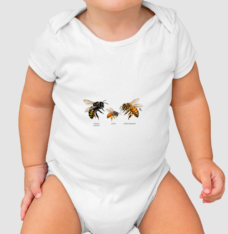 Singulares - Abelhas - Body Infantil