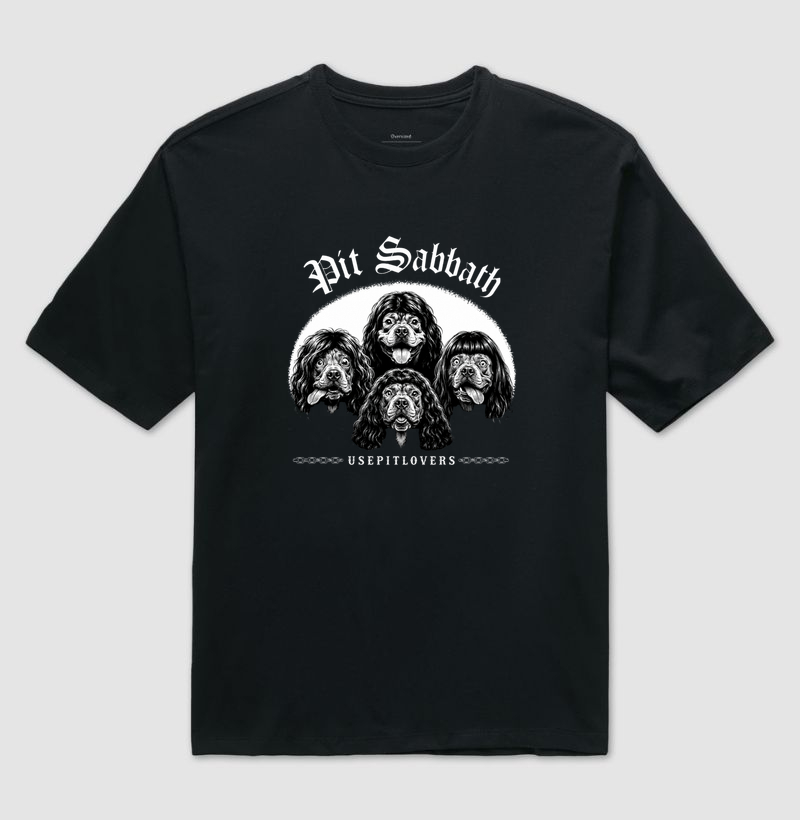 PIT SABBATH - Camiseta Oversized