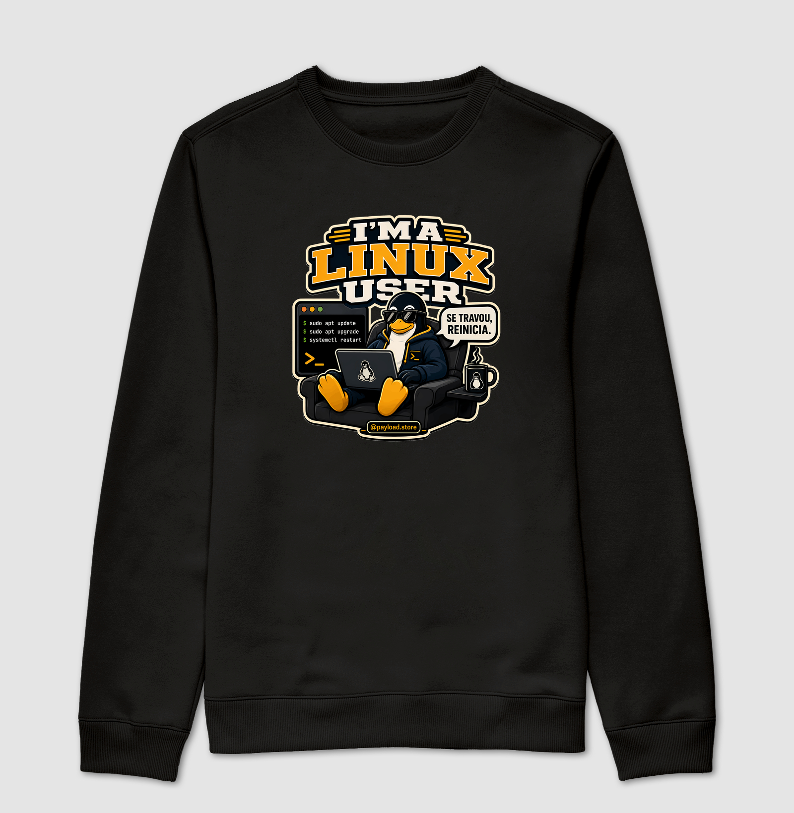 I’m a Linux User — Se Travou, Reinicia