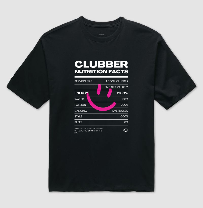 Clubber Nutrition Facts