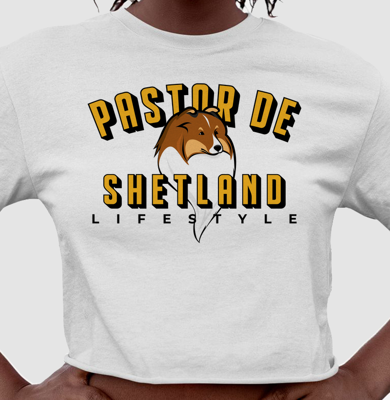 Rosto Pastor de Shetland