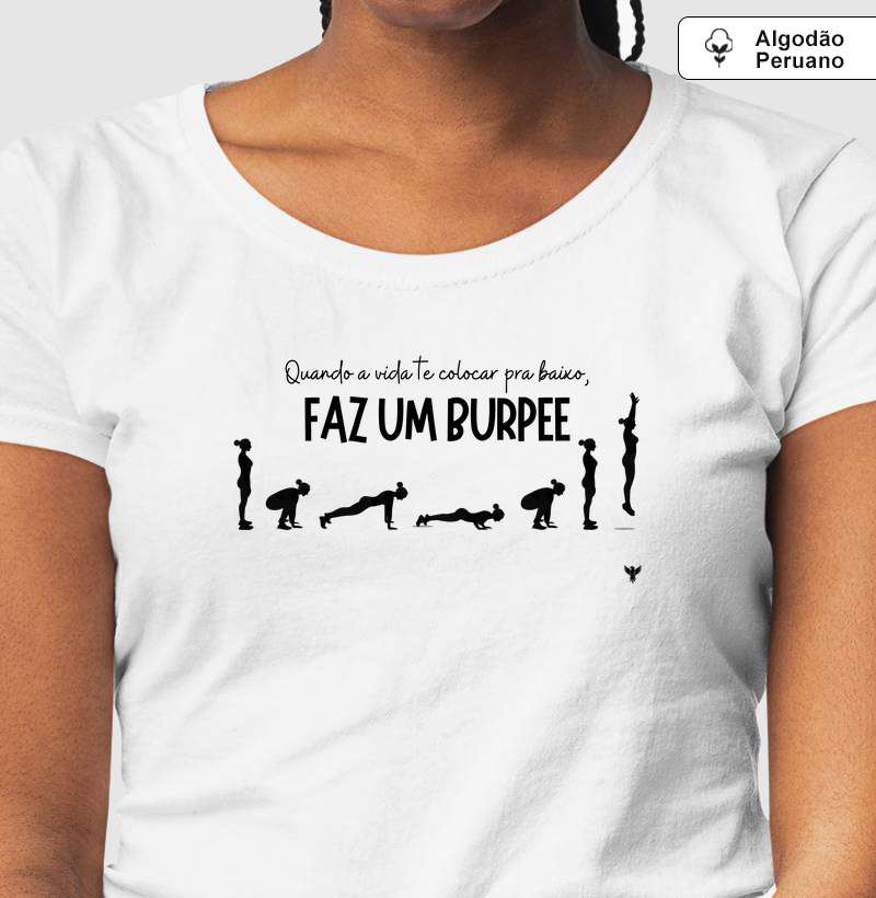 Quando a vida te colocar pra baixo, faz um burpee