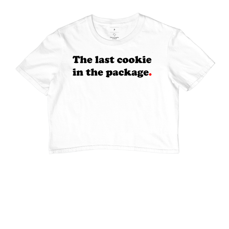 The last cookie in the package