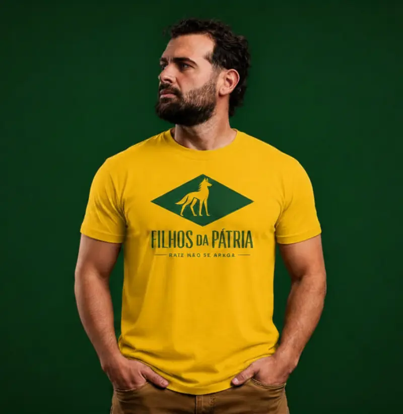Camiseta Fundadora Filhos da Patria Verde