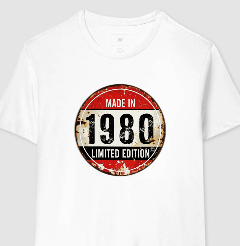 Made in 1980 círculo 