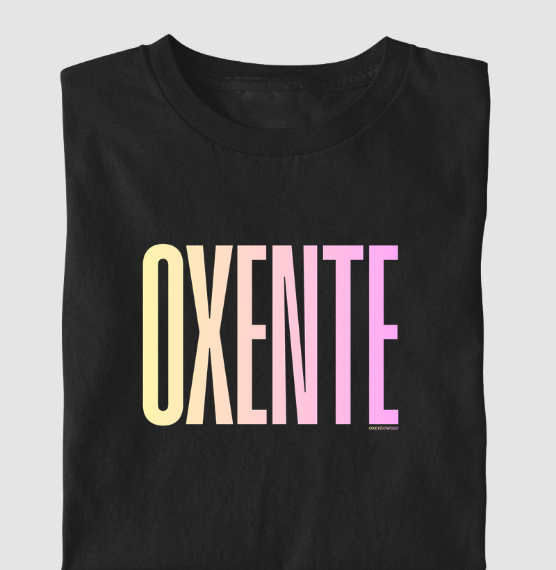 Camiseta "OXENTE" (rosa) | OxenteWear