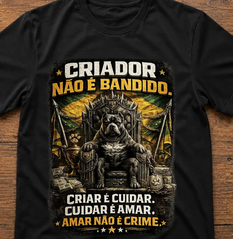 CRIADOR NÃO É BANDIDO. CRIAR É CUIDAR. CUIDAR É AMAR. AMAR NÃO É CRIME.