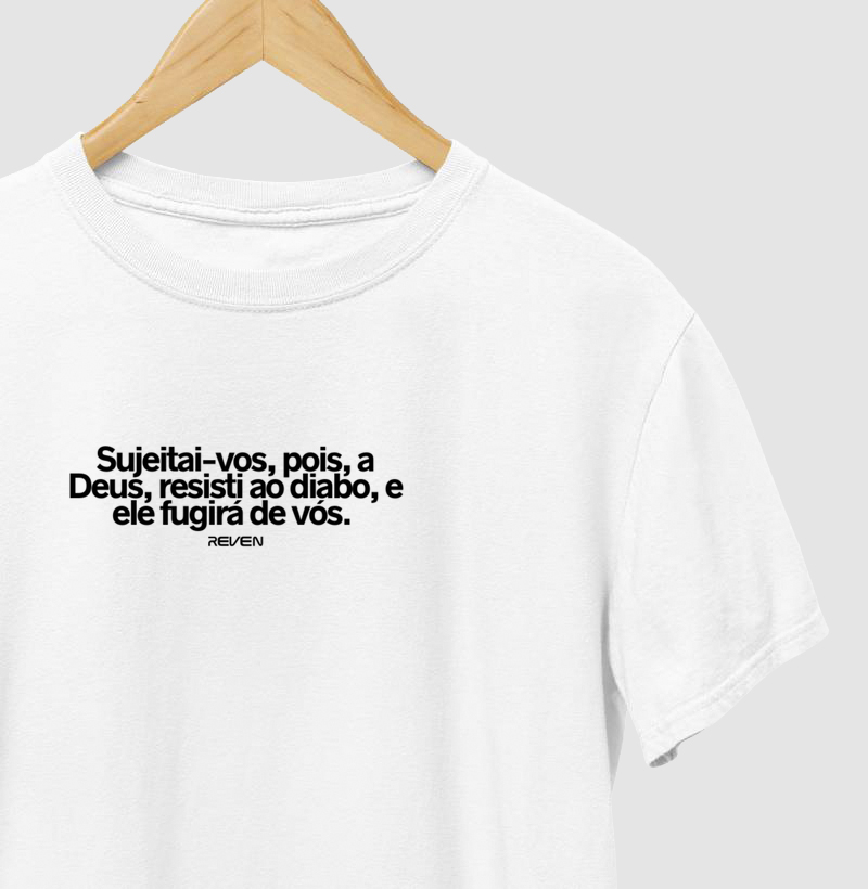 Camiseta Sujeitai-vos pois a Deus