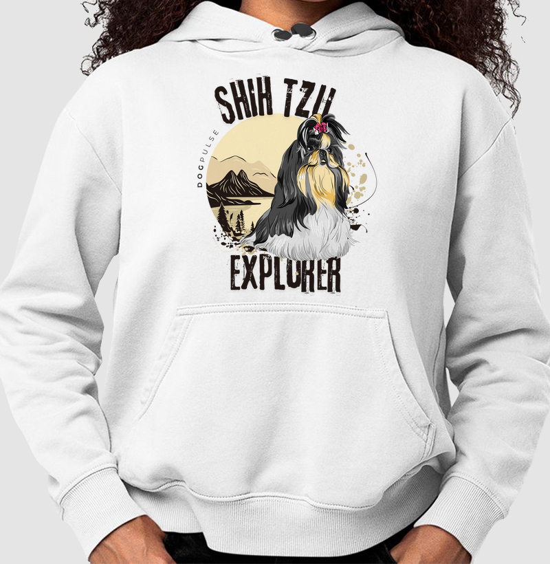 Moletom Dog Pulse Shih Tzu Explorer – Gentle Adventurer