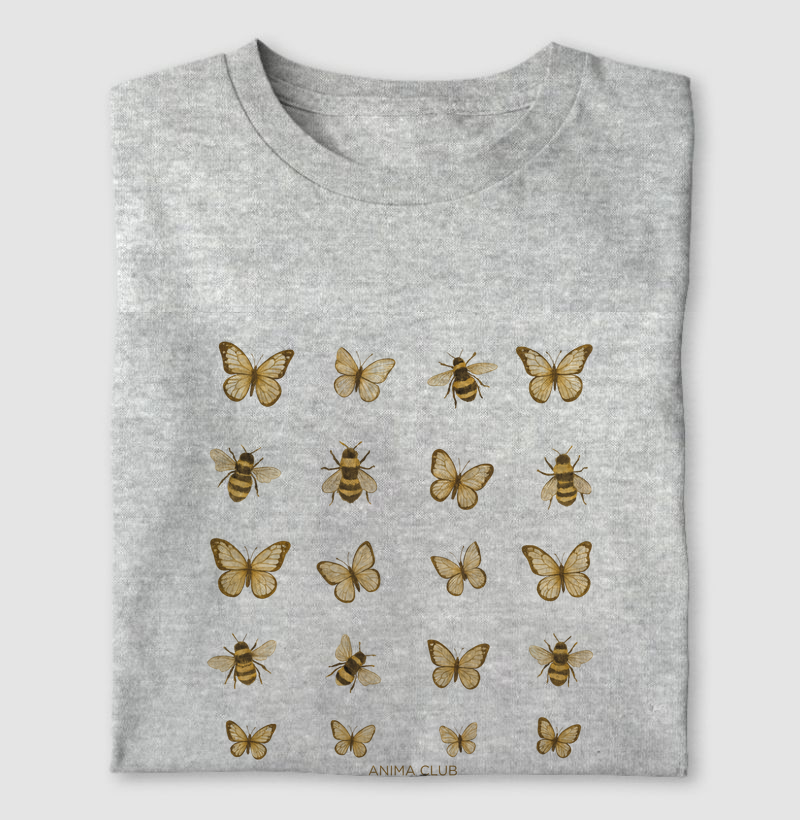 Bees and butterflies