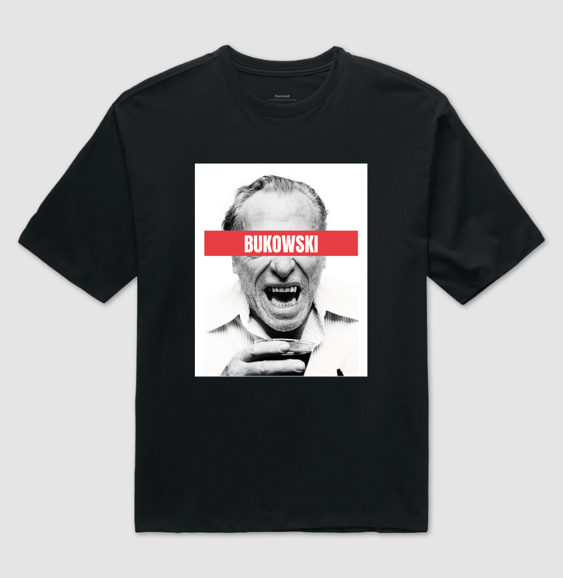 Camiseta Oversized - Bukowski